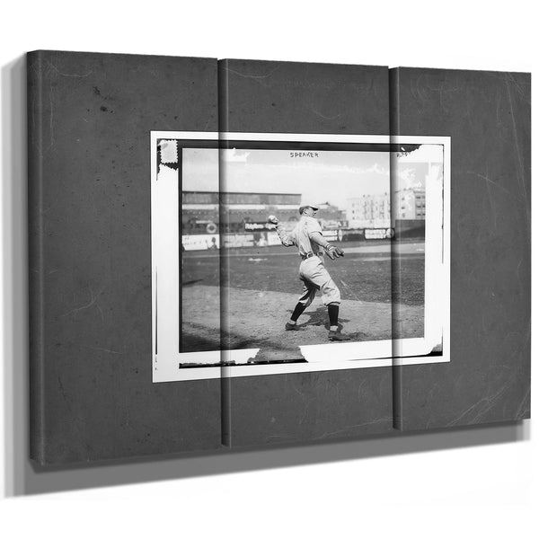 Tris Speaker Boston Al Baseball — Framed Wall Art Room View | Bella Frye