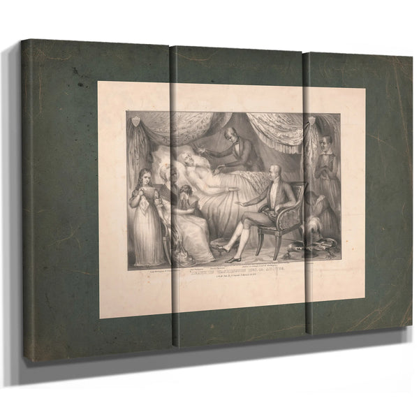 Death of Washington Dec 14 Ad 1799 1841 — Framed Wall Art Room View | Bella Frye