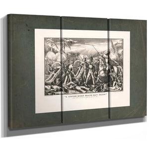 A Little More Grape Capt Bragg General Taylor at the Battle of Buena Vista Feb — Framed Wall Art Room View | Bella Frye