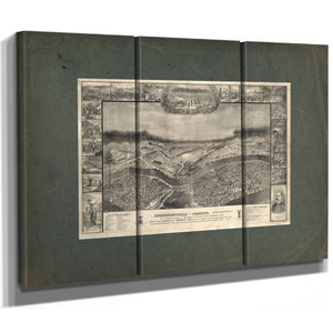 Andersonville Prison Camp Sumter Ga as it Appeared August 1st 1864 When it C — Framed Wall Art Room View | Bella Frye