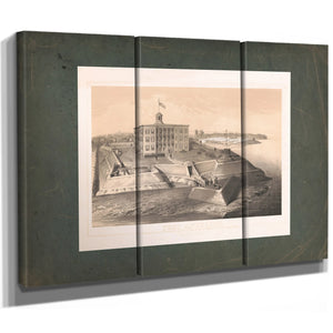 Fort Anderson Paducah Kentucky and the Camp of the 6th Illinois Cavalry Apri — Framed Wall Art Room View | Bella Frye
