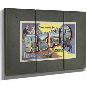 Nevada Reno — Framed Wall Art Room View | Bella Frye