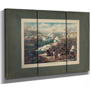Battle of Pea Ridge Arkansas 1889 — Framed Wall Art Room View | Bella Frye