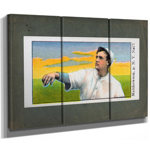 E92 Dockman and Sons Christy Mathewson — Framed Wall Art Room View | Bella Frye