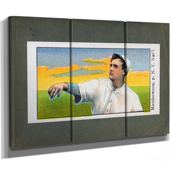 E92 Dockman and Sons Christy Mathewson — Framed Wall Art Room View | Bella Frye