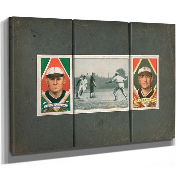Walter Johnsonchas E Street Washington Nationals New York Highlanders Baseball — Framed Wall Art Room View | Bella Frye