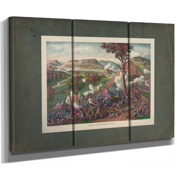 Battle of Missionary Ridge Fought November 23 25 1863 1886 — Framed Wall Art Room View | Bella Frye
