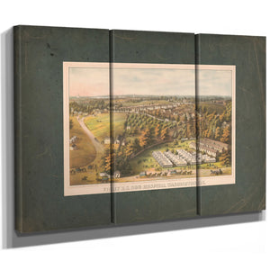 Finley Us General Hospital Washington Dc 1864 — Framed Wall Art Room View | Bella Frye