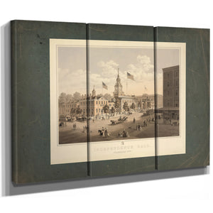 Independence Hall Philadelphia 1876 1894 — Framed Wall Art Room View | Bella Frye