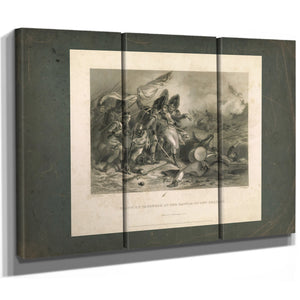 Death of Pakenham at the Battle of New Orleans 186 — Framed Wall Art Room View | Bella Frye