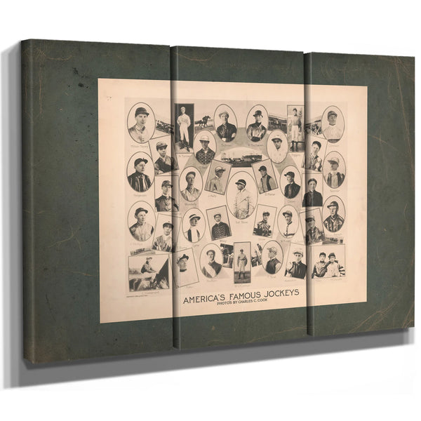 Americas Famous Jockeys 195 — Framed Wall Art Room View | Bella Frye