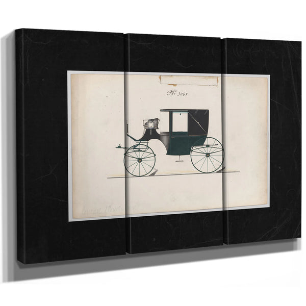 Design for Landaulet No 365 — Framed Wall Art Room View | Bella Frye