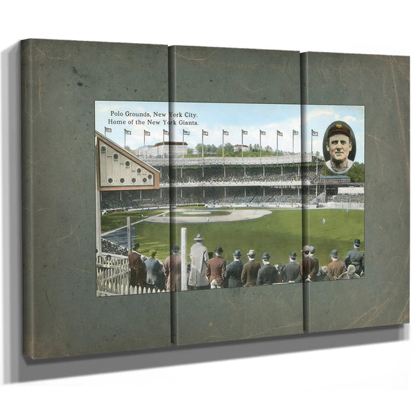 The Cathedral of American Pastime Polo Grounds Relic Print — Framed Wall Art Room View | Bella Frye