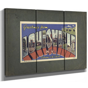 Kentucky Louisville — Framed Wall Art Room View | Bella Frye