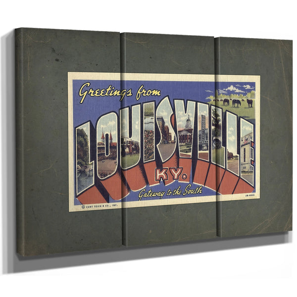 Kentucky Louisville — Framed Wall Art Room View | Bella Frye