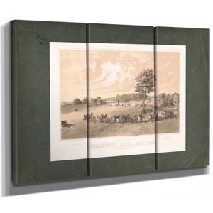 Farmington Miss May 1862 1862 — Framed Wall Art Room View | Bella Frye
