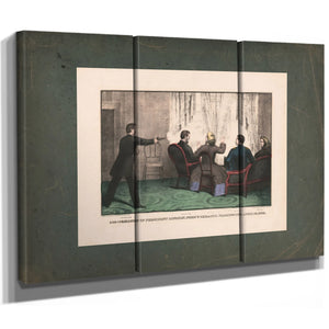 Assassination of President Lincoln Fords Theatre Washington April 14 1865 18 — Framed Wall Art Room View | Bella Frye