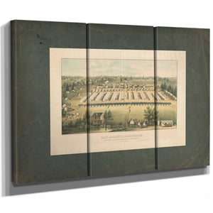 Camp Millington Baltimore Md 128th Regt Nyv From Columbia Dutchess Counties — Framed Wall Art Room View | Bella Frye