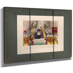Imposing the Cardinals Berretta Upon His Grace Archbishop Mccloskey of New Y — Framed Wall Art Room View | Bella Frye