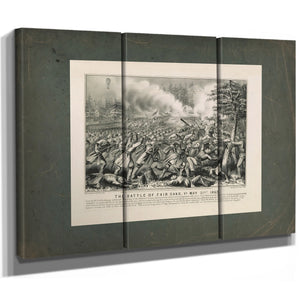 Battle of Fair Oaks Va May 31st 1862 1862 — Framed Wall Art Room View | Bella Frye