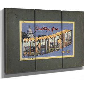 Washington Dc — Framed Wall Art Room View | Bella Frye