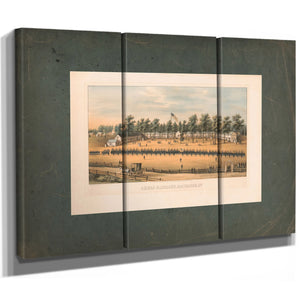 Belger Barracks Baltimore Md 1863 — Framed Wall Art Room View | Bella Frye