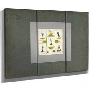Souvenir Square Usa 1912 Ch 185475 2 2 — Framed Wall Art Room View | Bella Frye