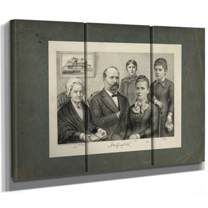 James Abram Garfield 1881 — Framed Wall Art Room View | Bella Frye