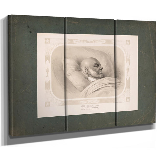 John Quincy Adams 19th Century — Framed Wall Art Room View | Bella Frye