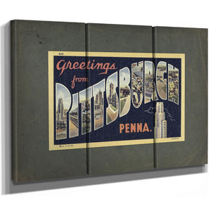Pennsylvania Pittsburgh — Framed Wall Art Room View | Bella Frye