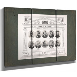 American Statesmen 1861 191 193 — Framed Wall Art Room View | Bella Frye