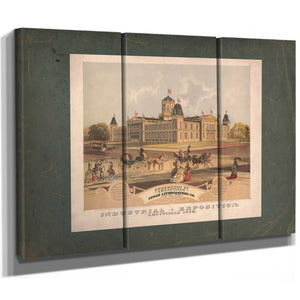 Industrial Exposition Louisville 1872 1872 — Framed Wall Art Room View | Bella Frye