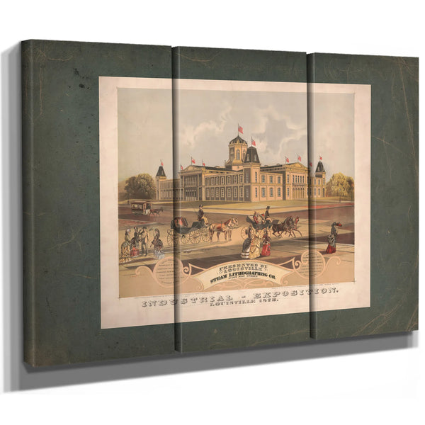 Industrial Exposition Louisville 1872 1872 — Framed Wall Art Room View | Bella Frye