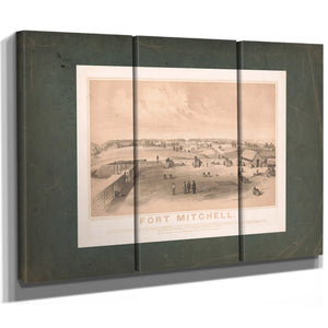 Fort Mitchell 19th Century — Framed Wall Art Room View | Bella Frye
