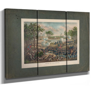 Battle of Cold Harbor 1888 — Framed Wall Art Room View | Bella Frye