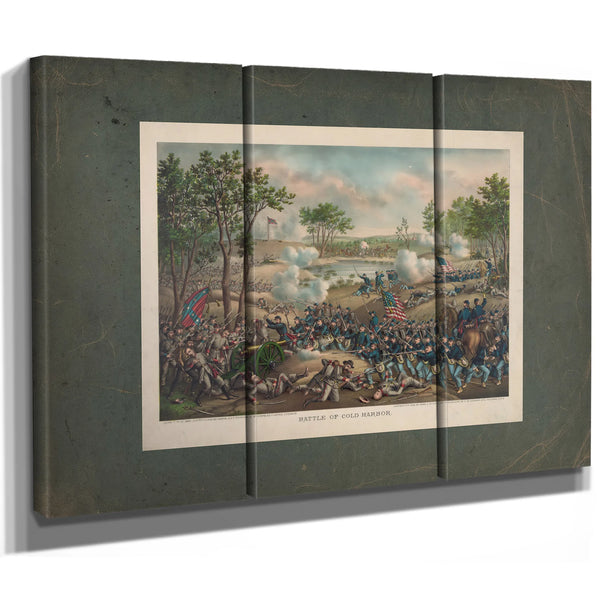 Battle of Cold Harbor 1888 — Framed Wall Art Room View | Bella Frye