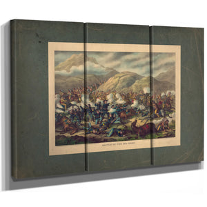 Battle of the Big Horn 1889 — Framed Wall Art Room View | Bella Frye