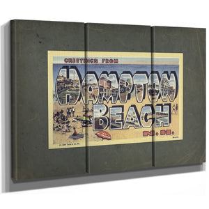 New Hampshire Hampton Beach — Framed Wall Art Room View | Bella Frye