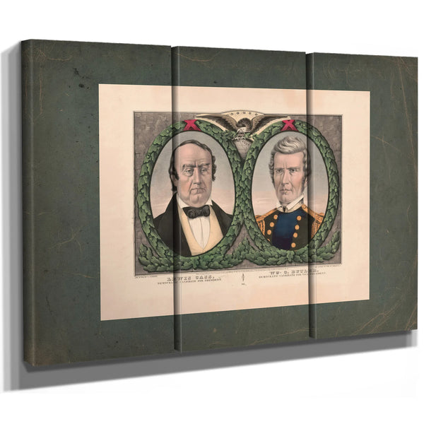 Lewis Cass Democratic Candidate for President 1848 — Framed Wall Art Room View | Bella Frye