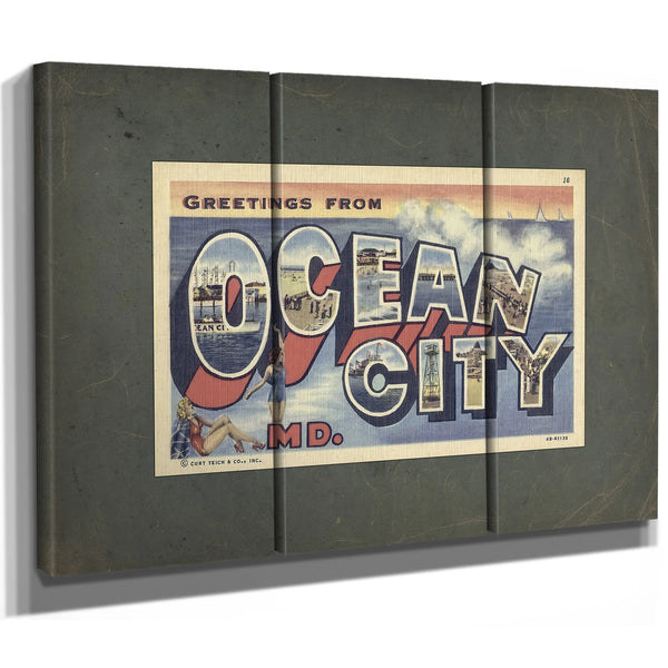 Maryland Ocean City — Framed Wall Art Room View | Bella Frye