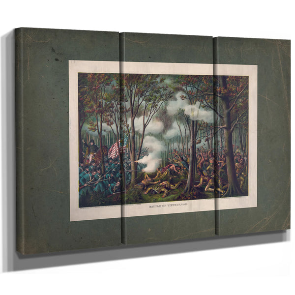 Battle of Tippecanoe 1889 — Framed Wall Art Room View | Bella Frye