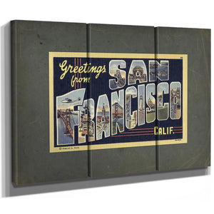 California San Francisco — Framed Wall Art Room View | Bella Frye