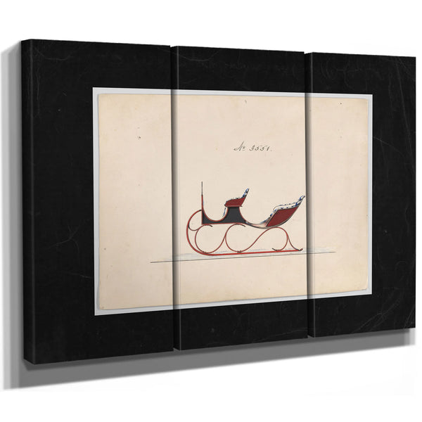 Design for Victoria Sleigh No 3551 — Framed Wall Art Room View | Bella Frye