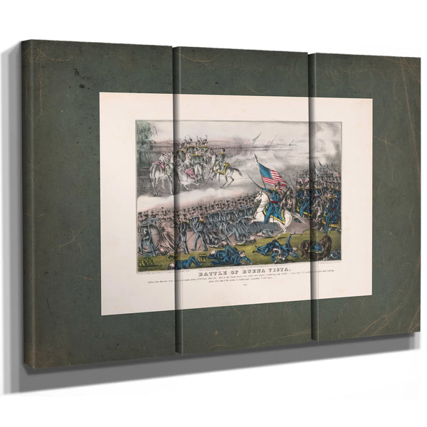 Battle of Buena Vista 19th Century — Framed Wall Art Room View | Bella Frye