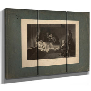 Last Moments of Washington 1864 — Framed Wall Art Room View | Bella Frye