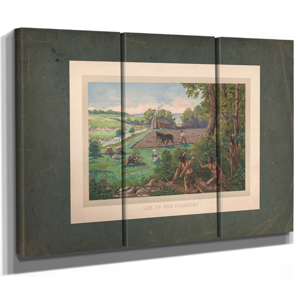 Life of Our Pioneers 1915 — Framed Wall Art Room View | Bella Frye