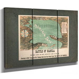 Battle of Manila 19th Century — Framed Wall Art Room View | Bella Frye