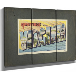 Virginia — Framed Wall Art Room View | Bella Frye