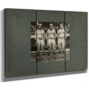 Boston Red Sox Golden Outfield — Framed Wall Art Room View | Bella Frye