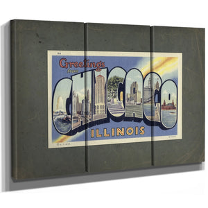 Illinois Chicago — Framed Wall Art Room View | Bella Frye